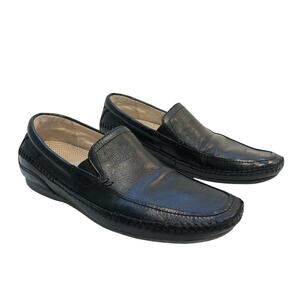Pikolinos Black Leather Loafers
